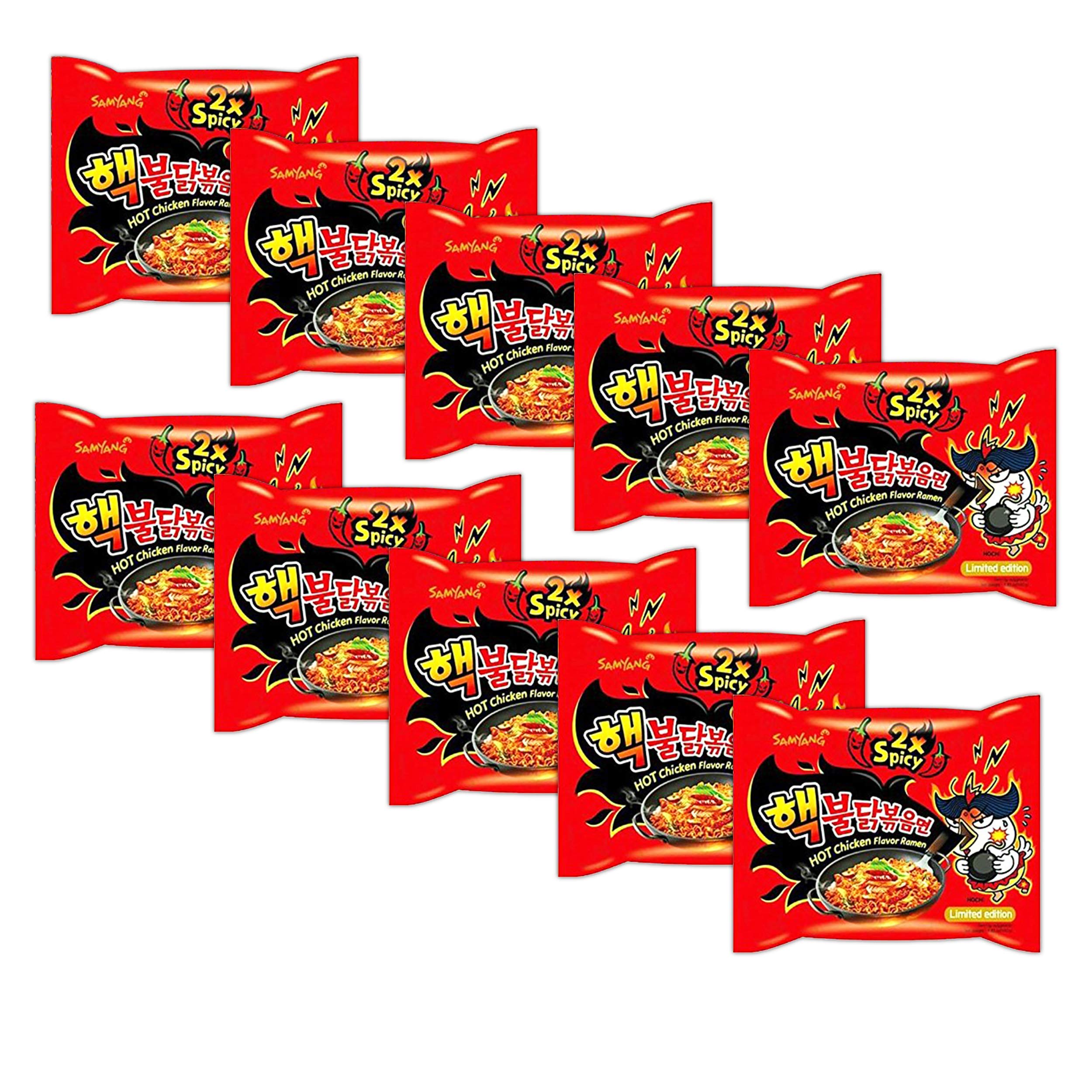 Amazon.com : Samyang 2X Spicy Hot Chicken Flavor Ramen, 10Pack
